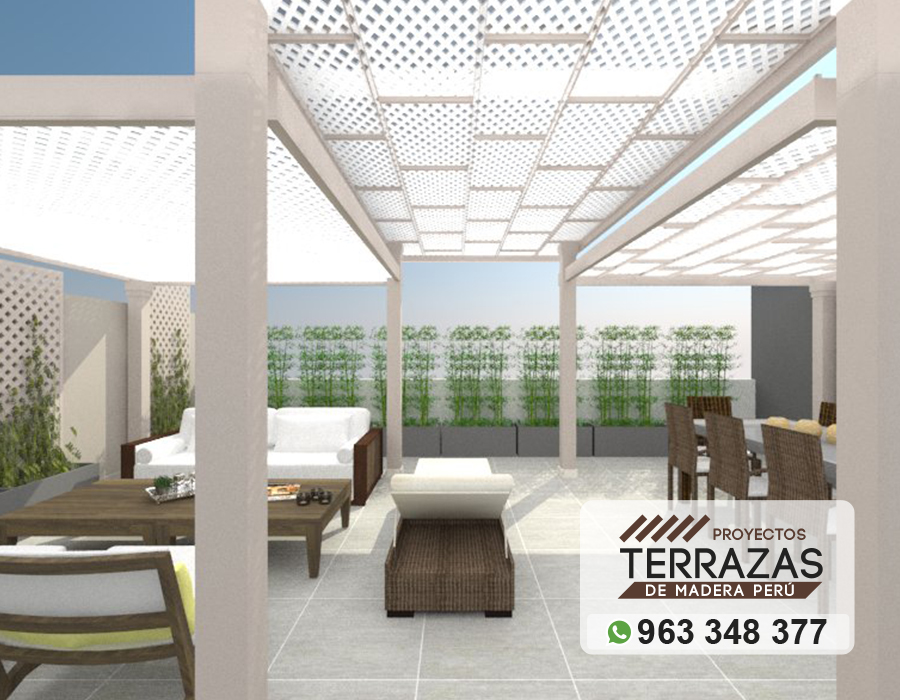 instalacion de techos sol y sombra con finos acabados, techos de madera, proyectos de terrazas de madera