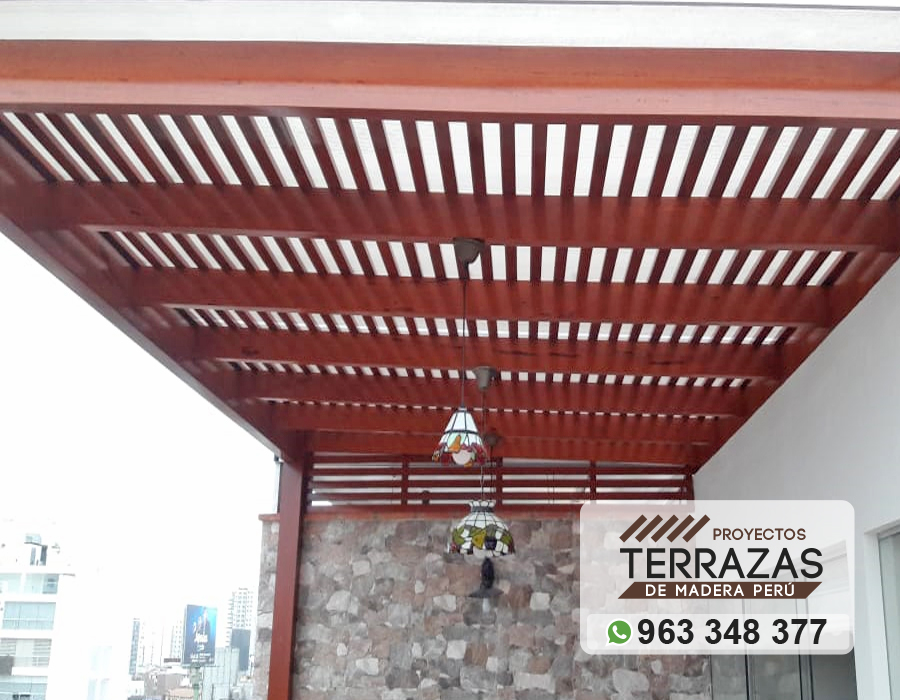 instalacion de techos de madera con finos acabados, diseño de techos sol y sombra a medida