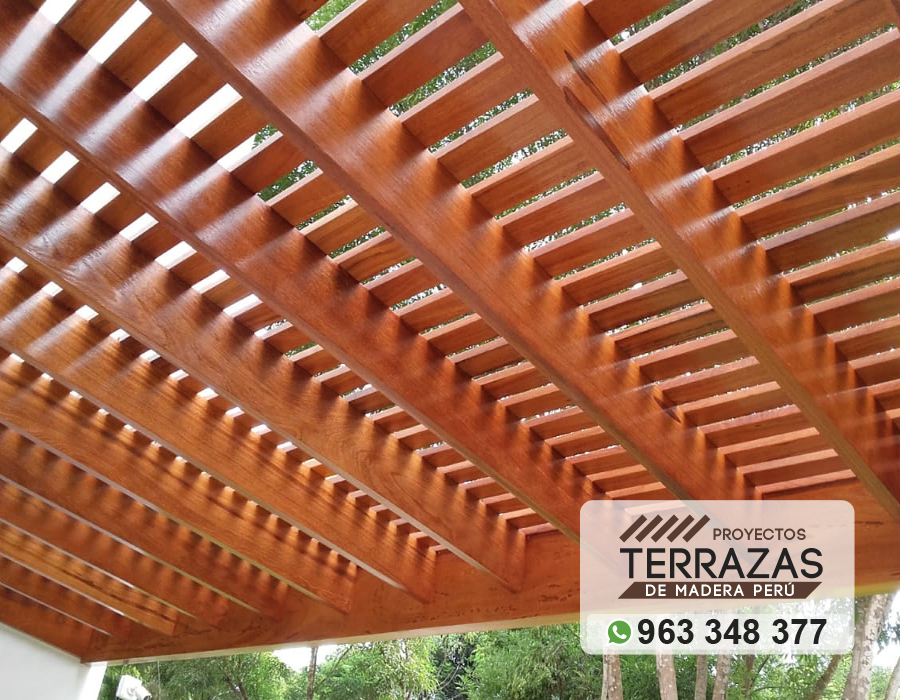 instalacion de techos de madera con finos acabados, diseño de techos sol y sombra a medida