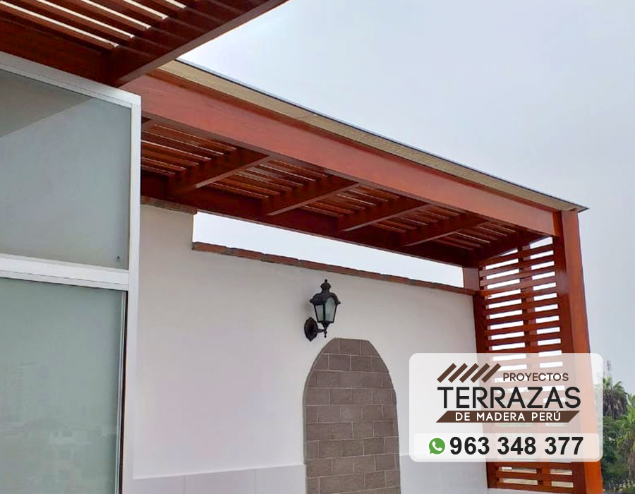 instalacion de techos de madera con finos acabados, diseño de techos sol y sombra a medida